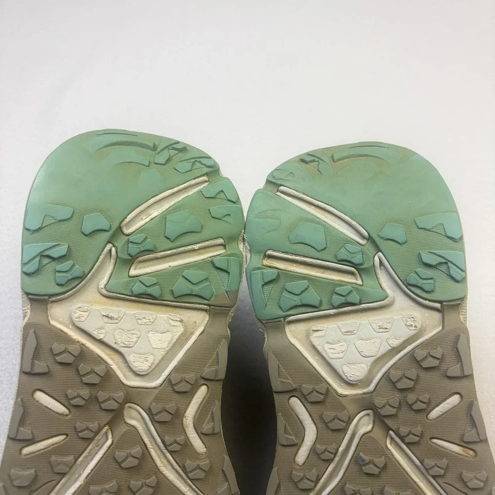 Hoka One One Stinson Trail Shoes Womens Size 9.5 Gray Mesh Running Sneakers